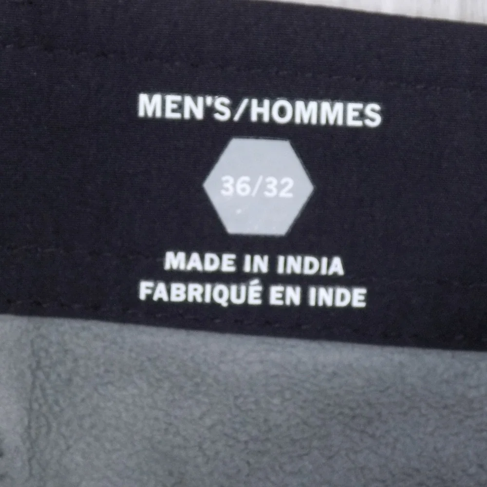 Mountain Hardwear Hiking Pants Mens 36x32 Black Fleece Lined Utility Gorpcore